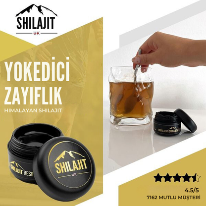 %100 Doğal Himalaya Shilajiti