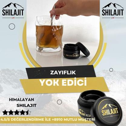 %100 Doğal Himalaya Shilajiti